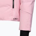 Дамско пухено яке CMP Fix Hood pink 32W0266 3