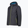 Мъжко хибридно яке CMP Fix Hood тъмно сиво 32Z1847/U423 9