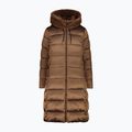 Дамско пухено яке CMP Coat Fix Hood brown 32K3086F