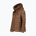 Дамско пухено яке CMP Fix Hood brown 32K3076F 2