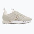 EA7 Emporio Armani Black & White Laces silver birch/gold обувки 2