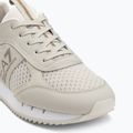 EA7 Emporio Armani Black & White Laces silver birch/gold обувки 7