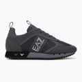 EA7 Emporio Armani Black & White Laces asphalt grey/silv.g7 обувки 2