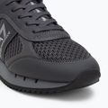 EA7 Emporio Armani Black & White Laces asphalt grey/silv.g7 обувки 7