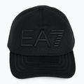 EA7 Emporio Armani Лого на влака Серия бродирана бейзболна шапка черна 2