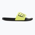 EA7 Emporio Armani Водни спортове Видимост жълто флуоро / черни джапанки 2
