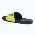 EA7 Emporio Armani Водни спортове Видимост жълто флуоро / черни джапанки 3