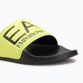 EA7 Emporio Armani Водни спортове Видимост жълто флуоро / черни джапанки 7