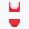 Дамски бански костюм от две части EA7 Emporio Armani Maxi Logo Bikini Top racing red 2