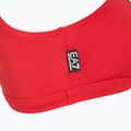 Дамски бански костюм от две части EA7 Emporio Armani Maxi Logo Bikini Top racing red 5