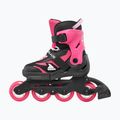 Детски ролери с протектори Rollerblade Microblade Combo Jr black/pink 3