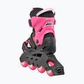 Детски ролери с протектори Rollerblade Microblade Combo Jr black/pink 4