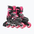 Детски ролери с протектори Rollerblade Microblade Combo Jr black/pink 6