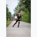 Детски ролери с протектори Rollerblade Microblade Combo Jr black/pink 10