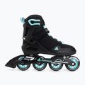 Дамски ролери Rollerblade Sirio 80 W black/teal blue 2