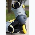 Детски ролкови кънки Rollerblade Apex Jr, въглен/жълт 10