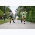 Детски ролкови кънки Rollerblade Apex Jr, въглен/жълт 12