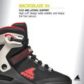 Мъжки ролери Rollerblade Macroblade 84 black/sand/red 10
