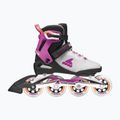 Дамски ролери Rollerblade Macroblade 84 W light grey/violet/orange 2