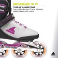 Дамски ролери Rollerblade Macroblade 84 W light grey/violet/orange 10