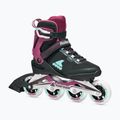 Дамски ролери Rollerblade Macroblade 84 W black/burgundy/ocean green