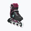 Дамски ролери Rollerblade Macroblade 84 W black/burgundy/ocean green 5
