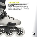 Ролери Rollerblade Twister 90R white smoke/black 8