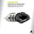 Ролери Rollerblade Twister 90R white smoke/black 10