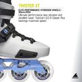 Ролери Rollerblade Twister Xt grey pearl/periwinkle 9