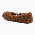 Дамски балерини Moon Boot Shearling Ballerina коняк 3