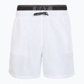 Мъжки EA7 Emporio Armani Logo Tape Boxer Swim Shorts white