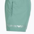 Мъжки бански EA7 Emporio Armani Extended Logo Boxer минерално синьо / сребристо 3