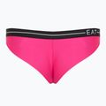 Дамски бански костюм от две части EA7 Emporio Armani Logo Tape Bikini Triangle neon pink 7