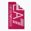 EA7 Emporio Armani Хавлиена кърпа Visibility в неоново розово