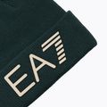 Зимна шапка EA7 Emporio Armani Mountain Logo Series Big Beanie silver pine 3