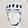 Каска за велосипед POC Axion Race MIPS водородно бяло/ураниум черно матово 12