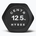 Дъмбел Centr Urethane Dumbbell Centr x Hyrox 12,5 kg black 3