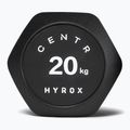 Дъмбел/Гира Centr Urethane Dumbbell Centr x Hyrox 20 kg black 3