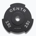Бъмпър тежести Centr Olimpijski Centr x Hyrox Interlocking Bumper Plate 2 pcs black
