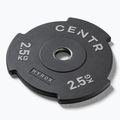 Бъмпър тежести Centr Olimpijski Centr x Hyrox Interlocking Bumper Plate 2 pcs black 2