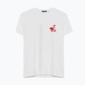 Мъжка тениска Kaotiko Washed Bella Ciao white