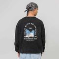 Мъжки суитшърт Kaotiko Washed Netherworld Door black 3