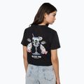Дамска тениска Kaotiko Washed Bless You black 2