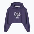 Дамски суитшърт Kaotiko C'est la vie Crew grape 4