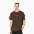 Мъжка тениска Kaotiko Washed Zodiacus brown