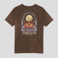 Мъжка тениска Kaotiko Washed Zodiacus brown 4