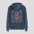 Мъжки суитшърт Kaotiko Washed Free Your Mind navy 2