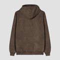 Мъжки суитшърт Kaotiko Washed Vancouver Society brown 4