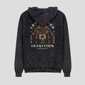 Мъжки суитшърт Kaotiko Washed Trust Your Intuition black 2