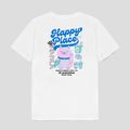 Мъжка тениска Kaotiko Washed Happy Place white 2